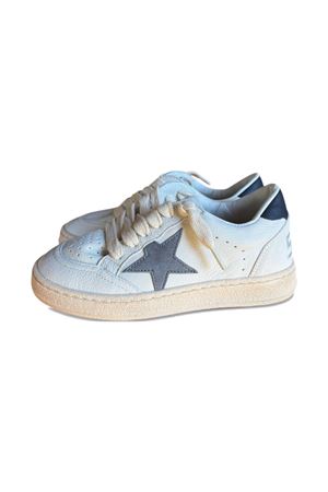 sneakers in pelle bianco GOLDEN GOOSE KIDS | GJF00439F00745482479